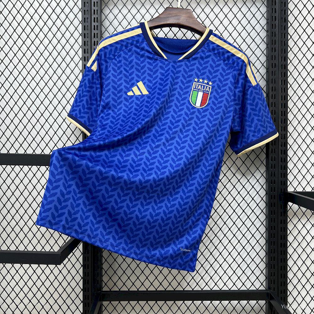 Camiseta de fútbol Italia 2025/26 LOCAL MANGA CORTA VERSION FAN